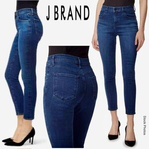 J Brand Alana High-Rise Crop Skinny Jeans in Ego Wash (26)